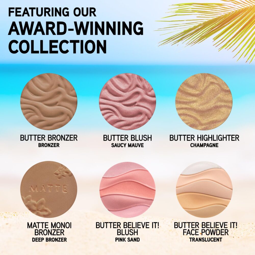 Physicians Formula Butter Dream Team Palette Makeup Gift Set, Bronzer, Blush, Face Powder, Dermatologist Approved - Image 2