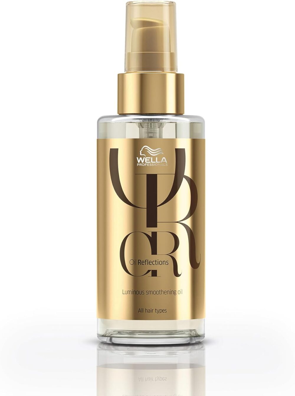 Oil Reflections Luminous Smoothening Hair Oil, Radiant Shine & Silky Smoothness, Professional Hair Care With Camelia Oil & White Tea Extract, 100ml