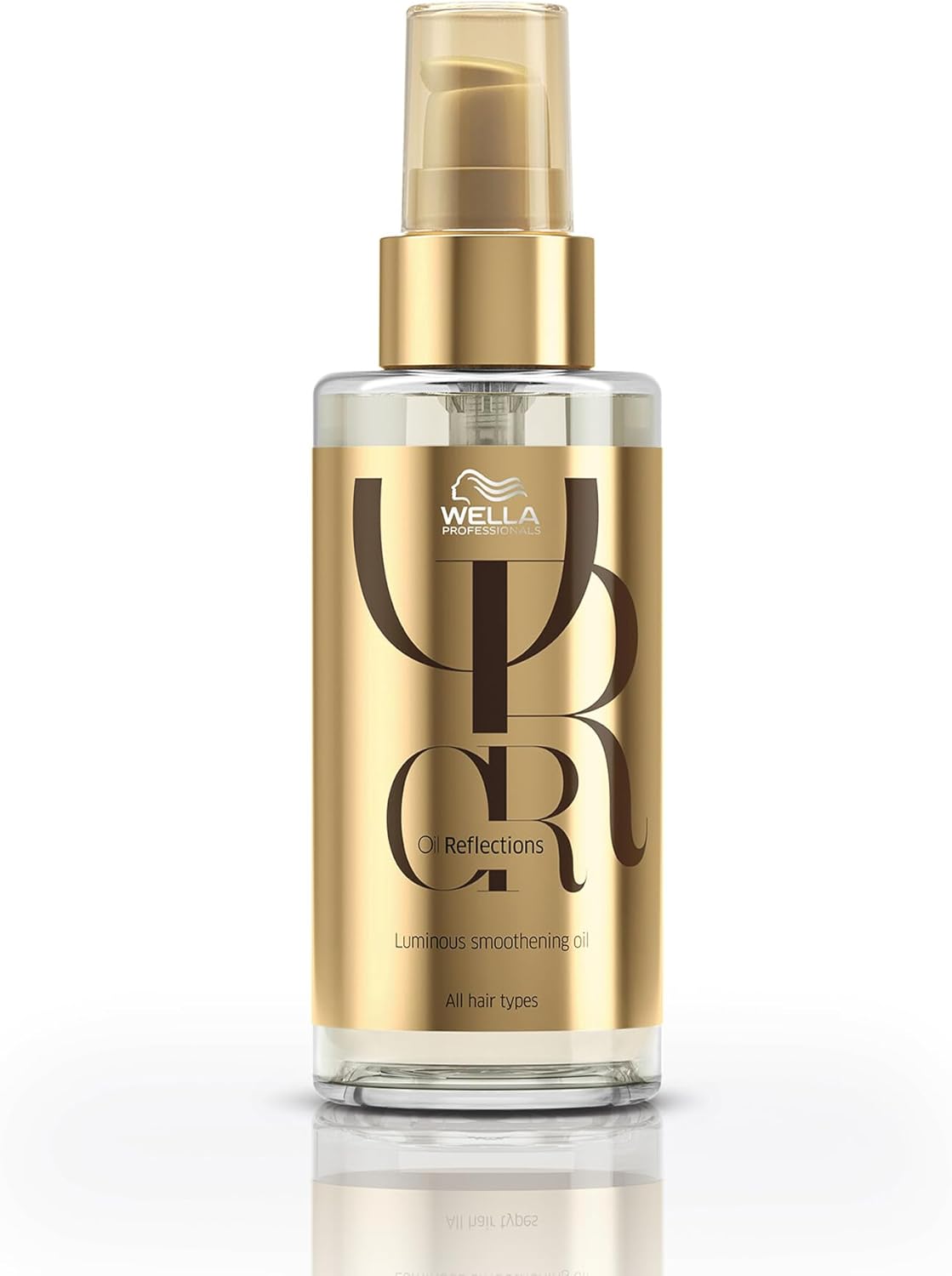 Oil Reflections Luminous Smoothening Hair Oil, Radiant Shine & Silky Smoothness, Professional Hair Care With Camelia Oil & White Tea Extract, 100ml