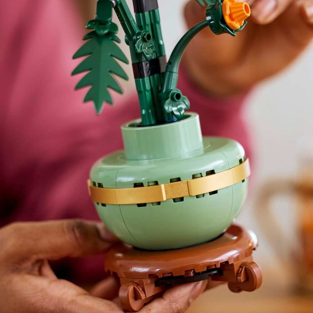 Botanicals Chrysanthemum Artificial Flower Building Set - Faux Plant Gift for Mothers - Creative Model Kit for Adults to Build - Home Office Decor from the Botanical Collection - 10368 - Image 4